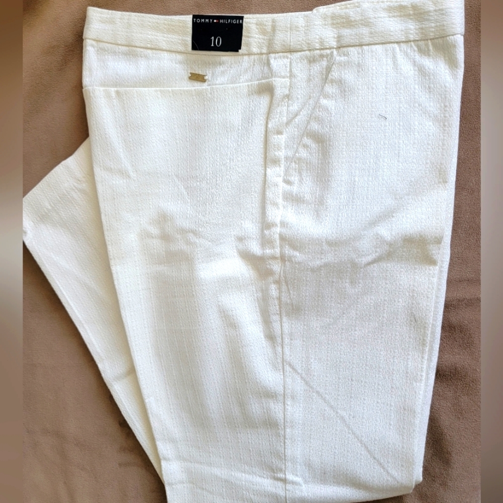 Tommy Hilfiger white Capri pants